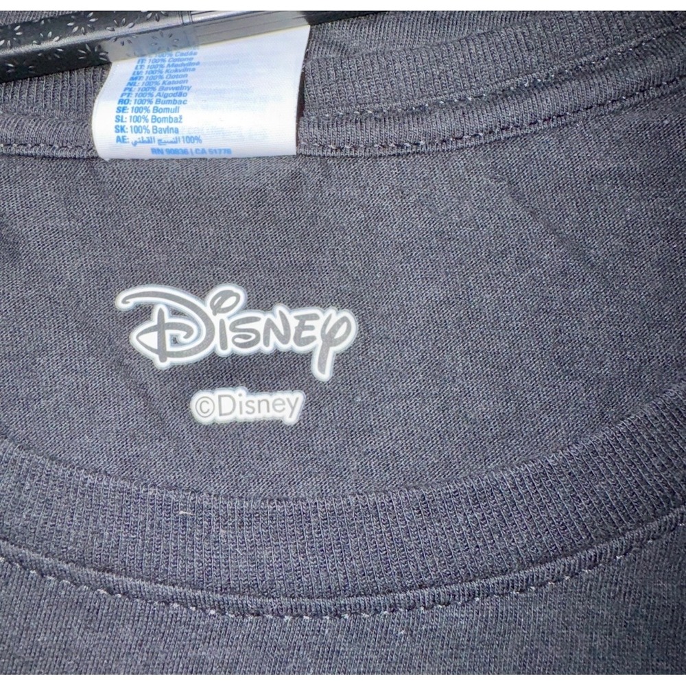 Disney Mickey Mouse Mummy Halloween Classic Tee T-Shirt Black Womens XL Used - Picture 4 of 8